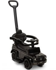 Машинка для катання Caretero (Toyz) Mercedes G350 D з батьківською ручкою Black